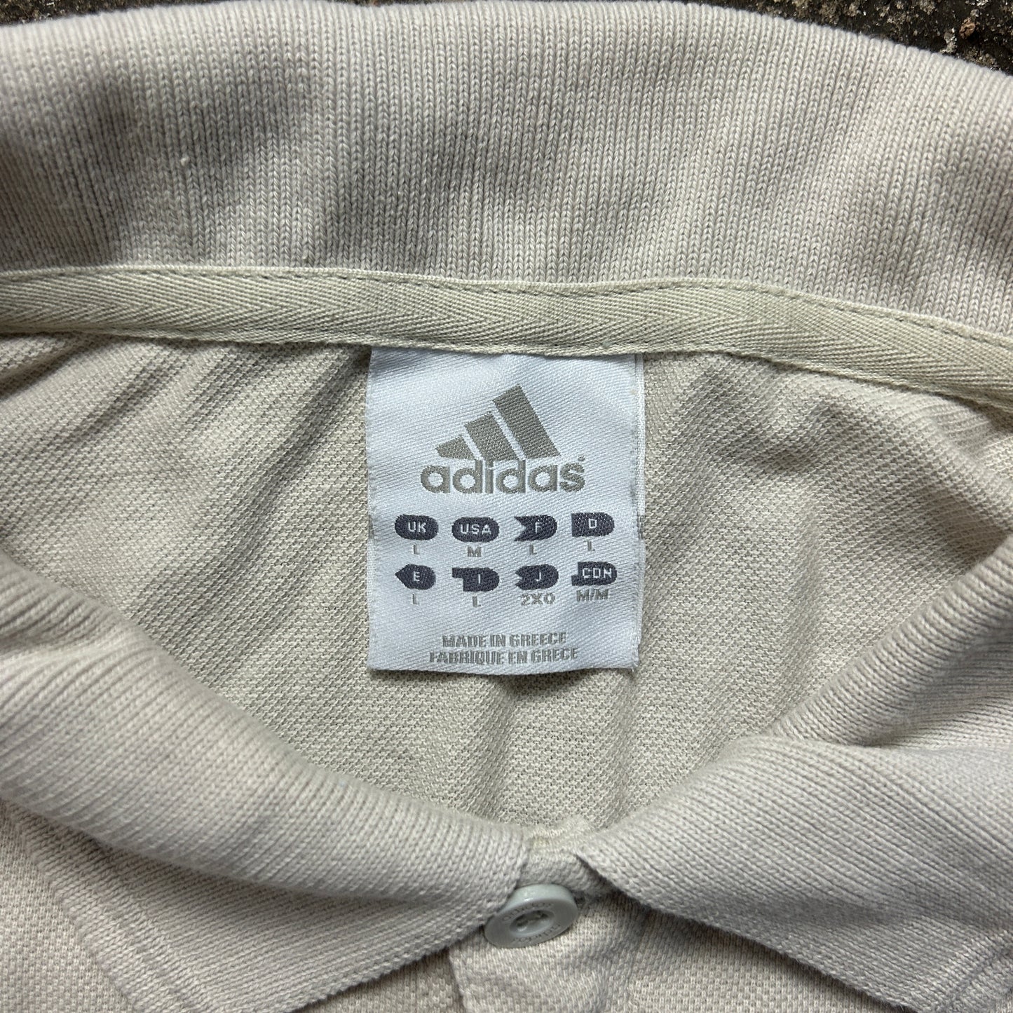 Vintage Adidas Polo Shirt (M)